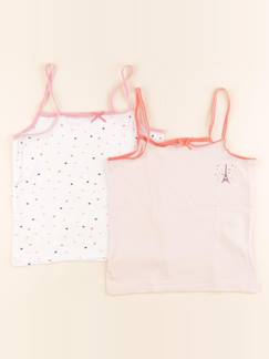 Seconde main-Fille-Lot de 2 maillots de corps - 4 ans