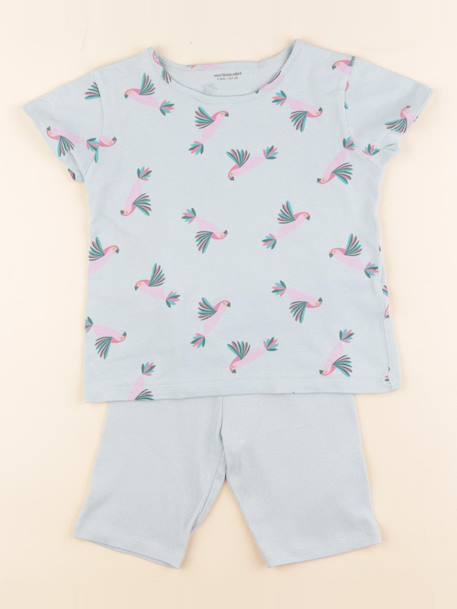 Pyjama coton - 4 ans Bleu 1 - vertbaudet enfant 