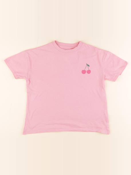 Tee-shirt - 10 ans Rose 1 - vertbaudet enfant 