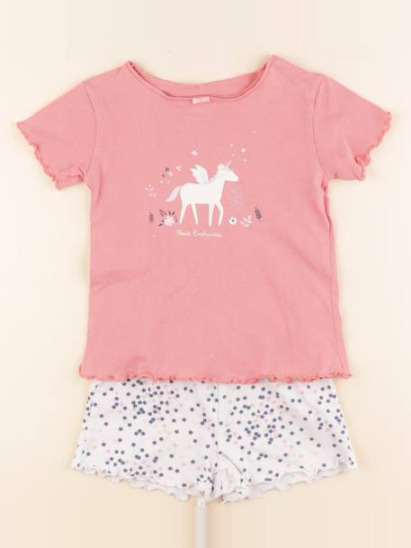 Pyjama coton - 3 ans Rose 1 - vertbaudet enfant 