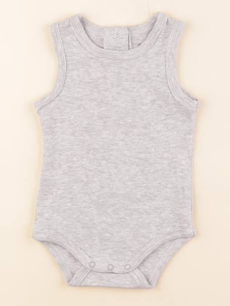 Body - 6 mois Gris 1 - vertbaudet enfant 