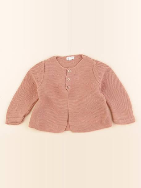 Gilet - 12 mois Rose 1 - vertbaudet enfant 