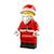 Minifigurine du père noël grand format 40820 Rouge 3 - vertbaudet enfant 