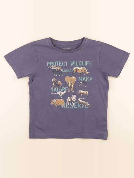 Tee-shirt - 6 ans Bleu 1 - vertbaudet enfant 