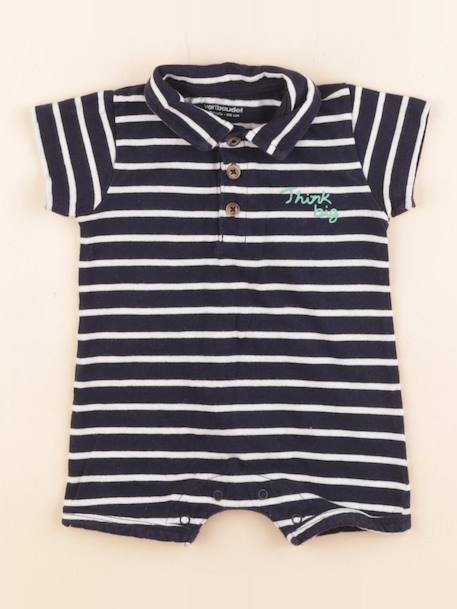 Combinaison - 3 mois Bleu 1 - vertbaudet enfant 
