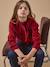 Chemise velours et dentelle fille Cerise+Ecru 5 - vertbaudet enfant 