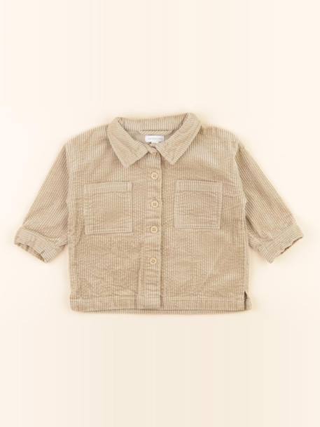 Chemise - 9 mois Beige 1 - vertbaudet enfant 