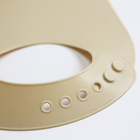 Bavoir silicone pour bébé Ecru 2 - vertbaudet enfant 