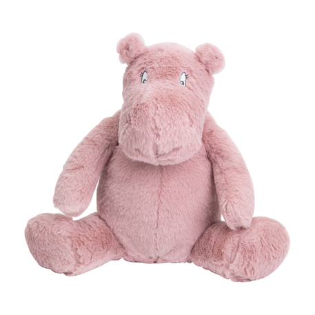 Grande peluche bébé cléo l'hippo 30cm Rose 1 - vertbaudet enfant 