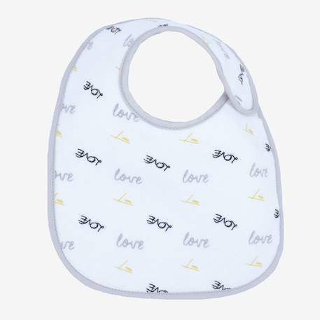 Lot de 7 bavoirs bébé Jaune 4 - vertbaudet enfant 