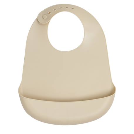 Bavoir silicone pour bébé Ecru 1 - vertbaudet enfant 