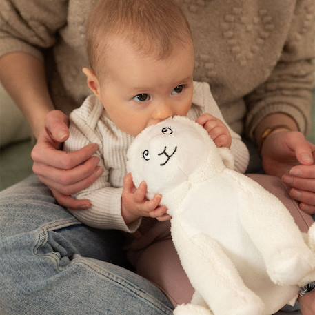 Peluche musicale bébé Ecru 6 - vertbaudet enfant 