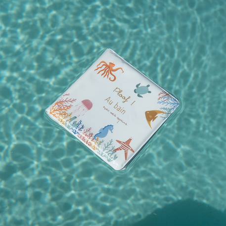 Livre de bain animaux de la mer Blanc 4 - vertbaudet enfant 