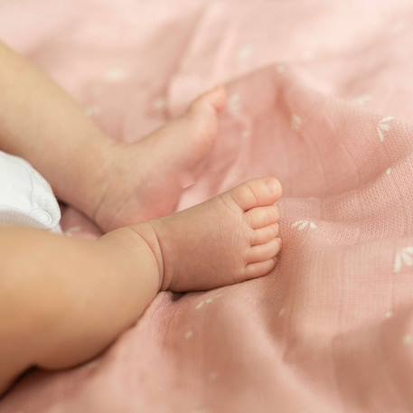 Lot de 3 langes pour bébé Rose 4 - vertbaudet enfant 