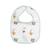 Lot de 6 bavoirs Blanc 4 - vertbaudet enfant 