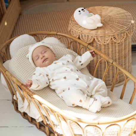 Trousseau naissance ours moka - ensemble naissance 6 pièces Ecru 2 - vertbaudet enfant 