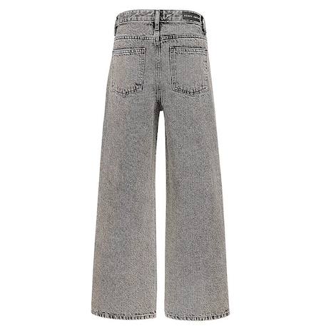 Jean large fille electra Gris 3 - vertbaudet enfant 