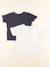 Lot de 2 tee-shirts - 2 ans Blanc, bleu 1 - vertbaudet enfant 