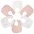 Bavoirs bébé Rose 1 - vertbaudet enfant 