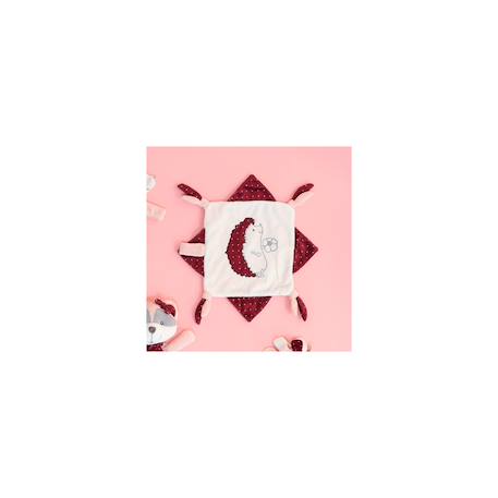 Doudou plat hérisson Rose 2 - vertbaudet enfant 