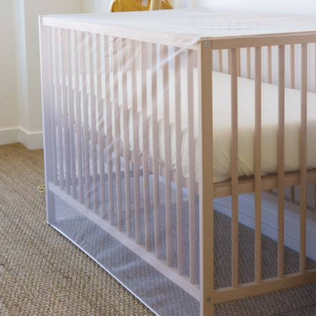 Moustiquaire lit bébé Blanc 2 - vertbaudet enfant 