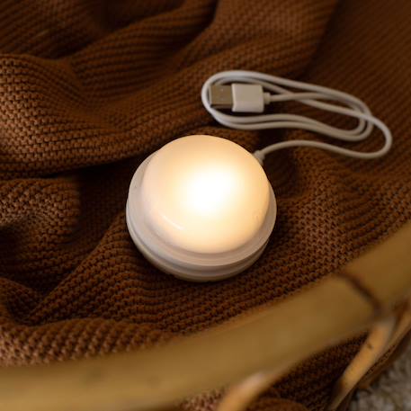 Veilleuse musicale wooly - bruits blancs Blanc 4 - vertbaudet enfant 