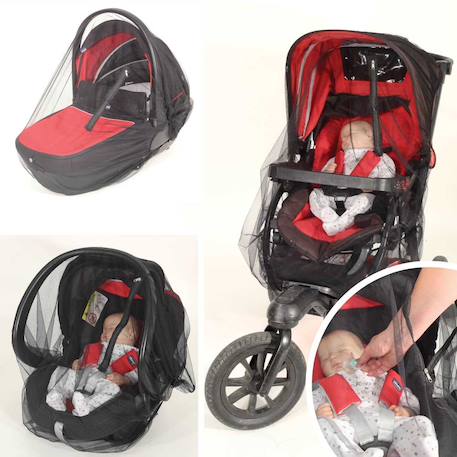 Moustiquaire bébé Noir 3 - vertbaudet enfant 