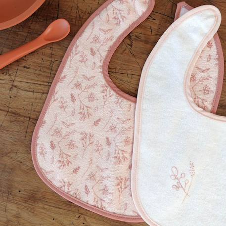 Bavoirs bébé Rose 5 - vertbaudet enfant 