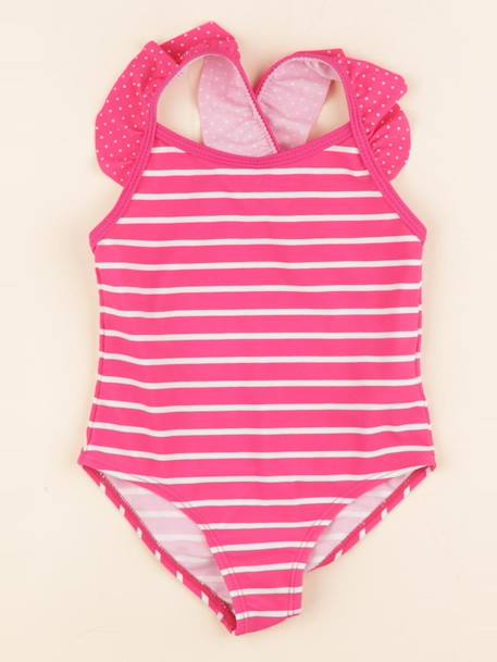 Maillot de bain - 2 ans Blanc, rose 1 - vertbaudet enfant 