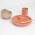Coffret repas en silicone pour bébé - 4 pièces Orange 1 - vertbaudet enfant 