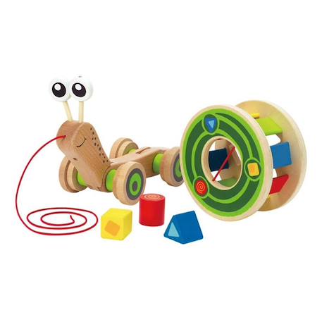 Escargot multifonctions Vert 6 - vertbaudet enfant 
