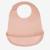 Bavoir bébé en silicone avec récupérateur Rose 1 - vertbaudet enfant 