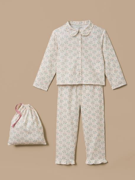 Pyjama imprimé fille Imprimé rosemary fleur multic 1 - vertbaudet enfant 