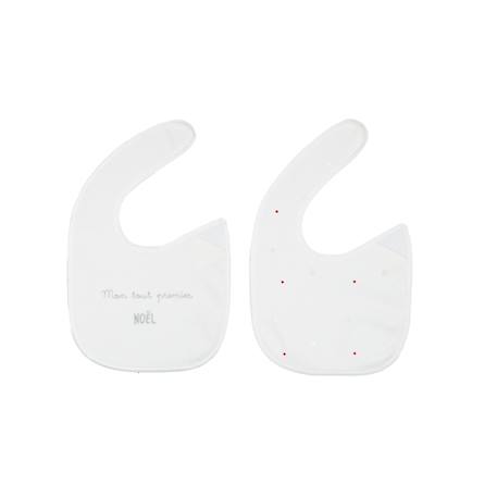 Bavoir bébé Blanc 1 - vertbaudet enfant 