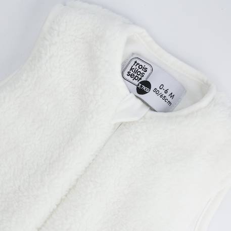 Gigoteuse naissance sherpa Ecru 4 - vertbaudet enfant 