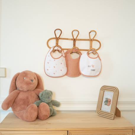 Bavoirs naissance Rose 5 - vertbaudet enfant 