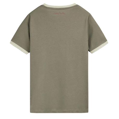T-shirt garçon manches courtes Bleu+Kaki+Marine+Noir 6 - vertbaudet enfant 
