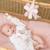Peluche musicale fleur en coton bio Rose 5 - vertbaudet enfant 