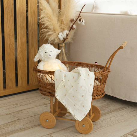Veilleuse musicale wooly - bruits blancs Blanc 6 - vertbaudet enfant 