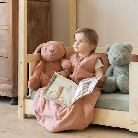 Peluche lapin pour bébé Rose 2 - vertbaudet enfant 