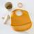 Bavoir avec récupérateur en silicone Jaune 2 - vertbaudet enfant 