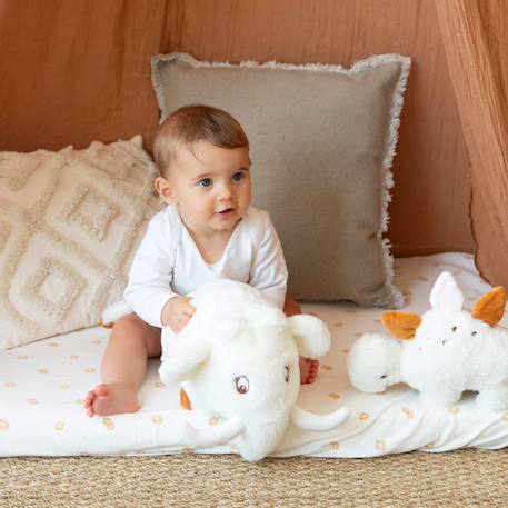 Peluche musicale Blanc 2 - vertbaudet enfant 
