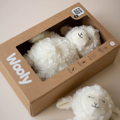 Veilleuse musicale wooly - bruits blancs Blanc 3 - vertbaudet enfant 