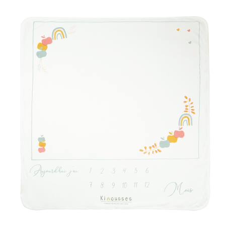 Couverture étape bébé Blanc 1 - vertbaudet enfant 