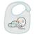 Lot de 2 bavoirs Bleu+Corail 2 - vertbaudet enfant 
