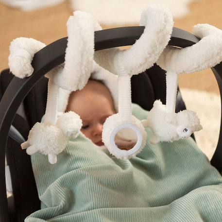 Spirale d'activité mouton Ecru 2 - vertbaudet enfant 