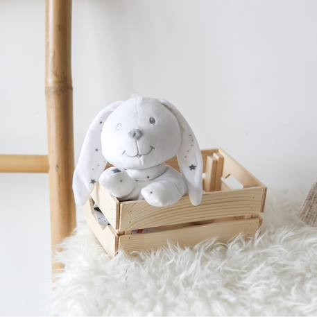 Peluche petit lapin Blanc 2 - vertbaudet enfant 