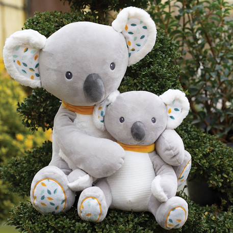 Grande peluche pour bébé modèle koala Jaune 2 - vertbaudet enfant 