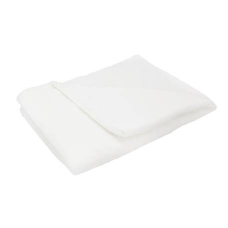 Couverture bi matière - wooly Blanc 1 - vertbaudet enfant 