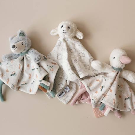 Doudou mouchoir bébé Blanc 2 - vertbaudet enfant 